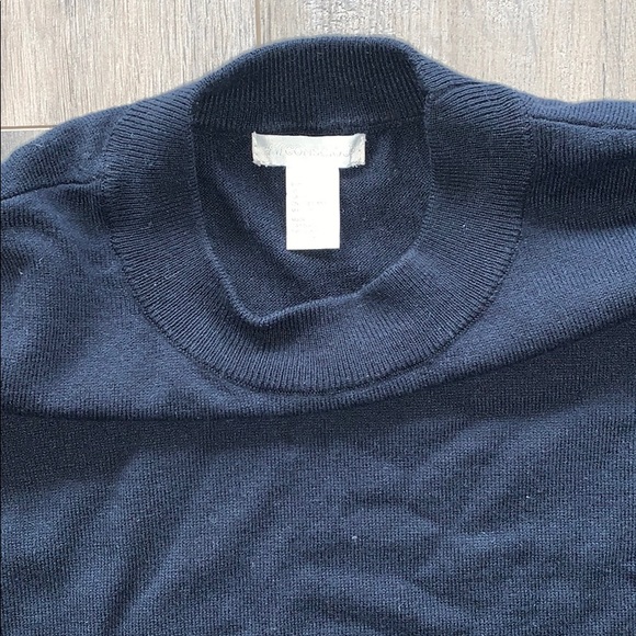 2/$25 H&M Conscious Navy Wool Blend w Stretch Sm - Picture 2 of 7